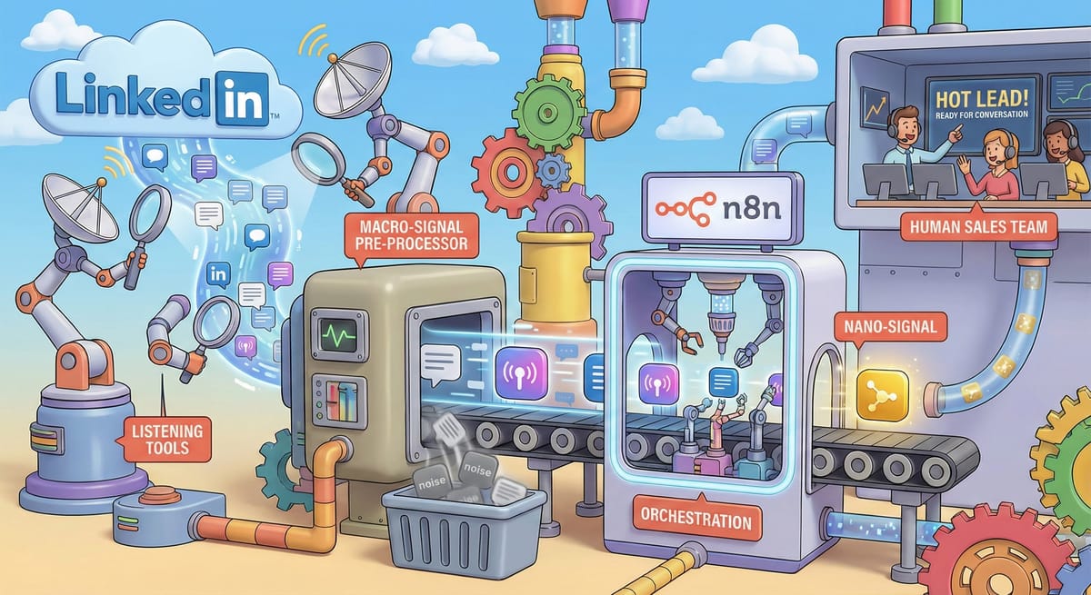 LinkedIn Social Listening & Nano-Trigger Detection Engine