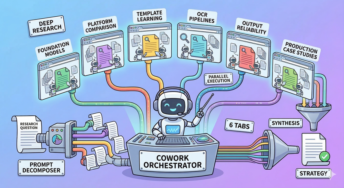 Do massively parallel research with Claude Cowork